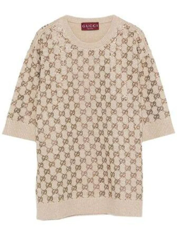 Gucci Beige Knitted