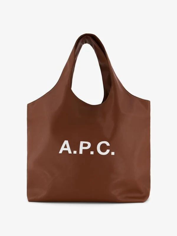 A.P.C. Brown Tote Bags
