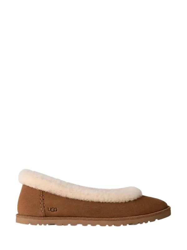 Ugg Brown Flat Shoes
