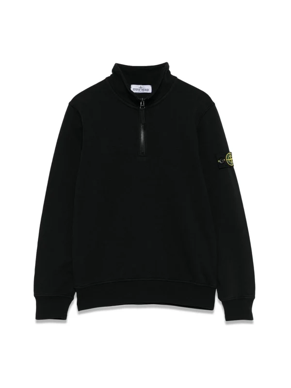 Stone Island Black Sweatshirts