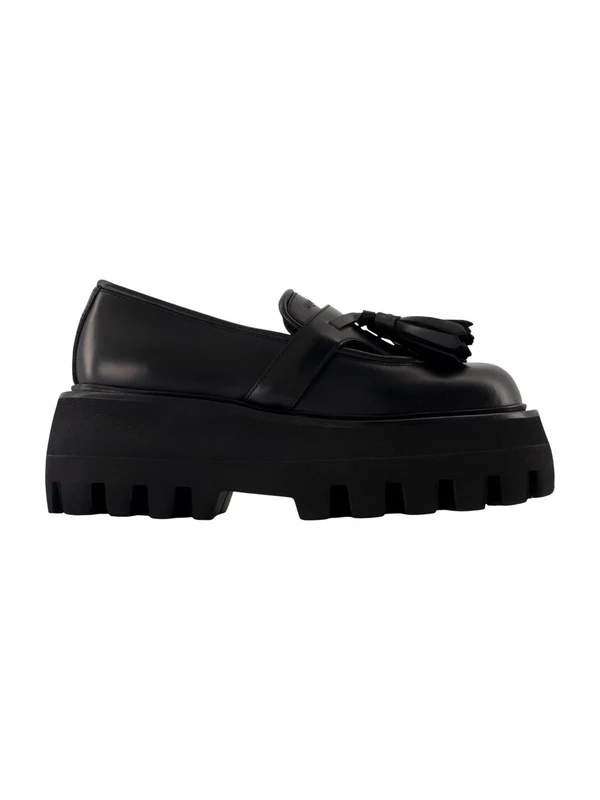 Alexander Mcqueen Black Loafers