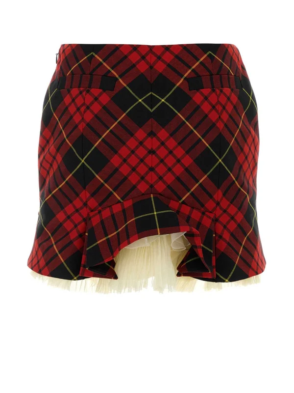 Tartan Check Skirt - Image 2