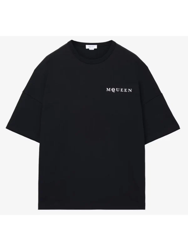 Alexander Mcqueen Black Half Sleeve