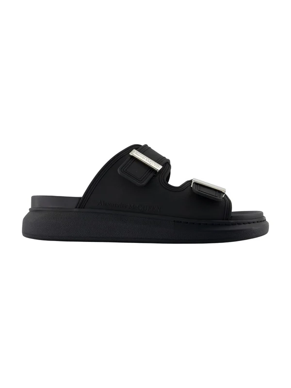 Alexander Mcqueen Black Sandals