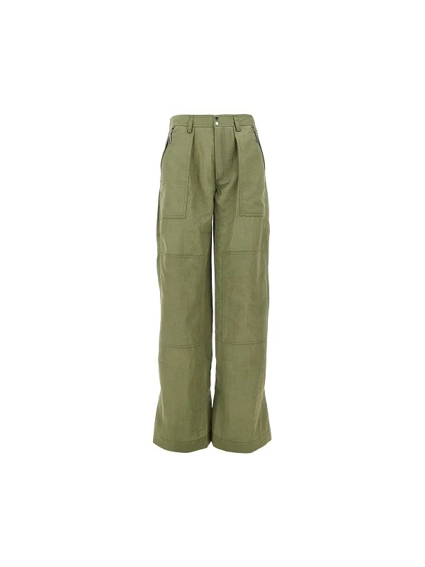 Laban Green Casual Pants