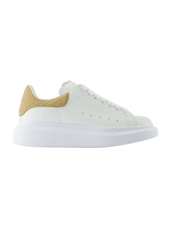 Alexander Mcqueen White Low Top Sneakers
