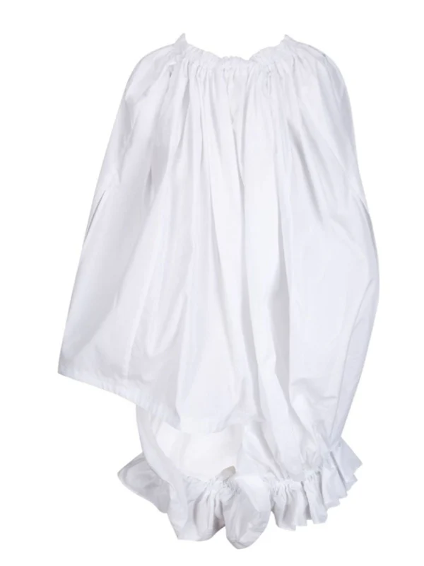Comme Des Garcons White Sleeveless