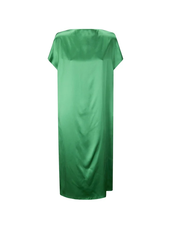 Dries Van Noten Green Midi Dress
