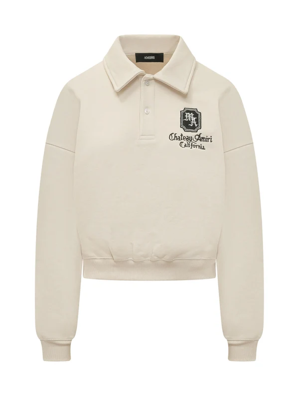 Ma Chateau Embroidery Polo Shirt