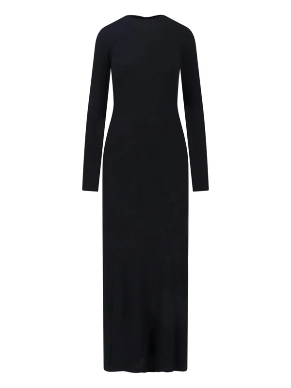 Saint Laurent Black Long Dress