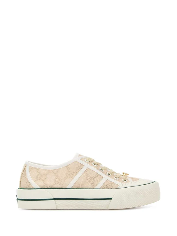 Gucci Beige Low Top Sneakers
