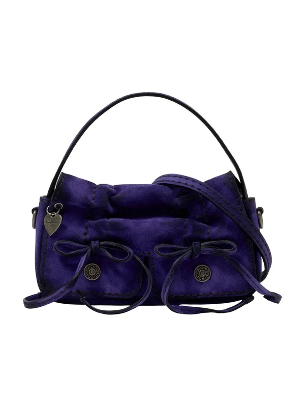 Acne Studios Purple Tote Bags