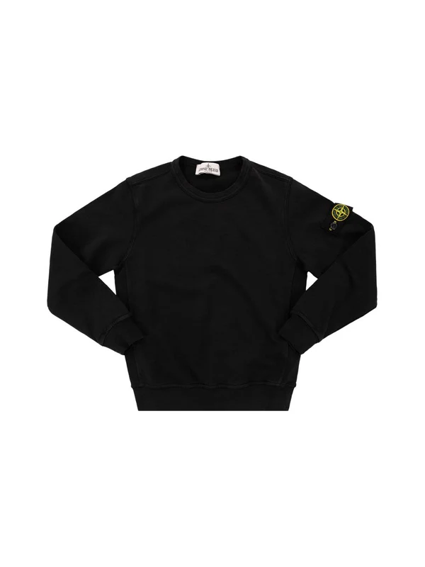 Stone Island Black Sweatshirts