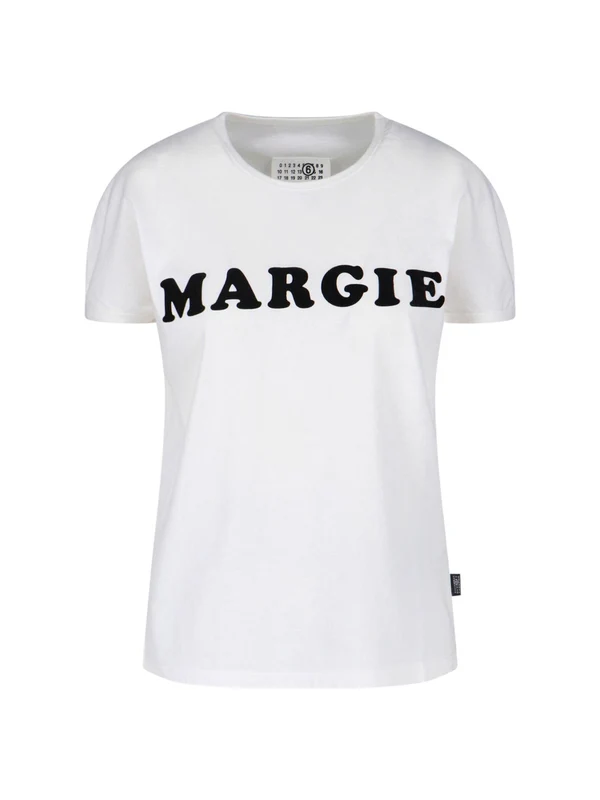 Mm6 Maison Margiela White Half Sleeve