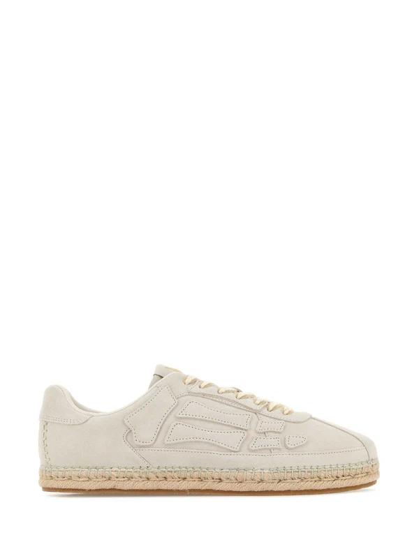 Amiri Ivory Low Top Sneakers