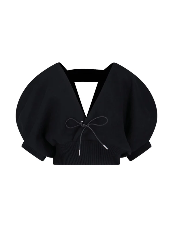 Sacai Black Knitted