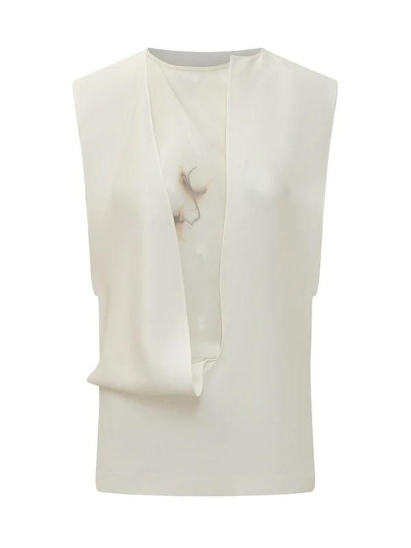 Sportmax White Sleeveless