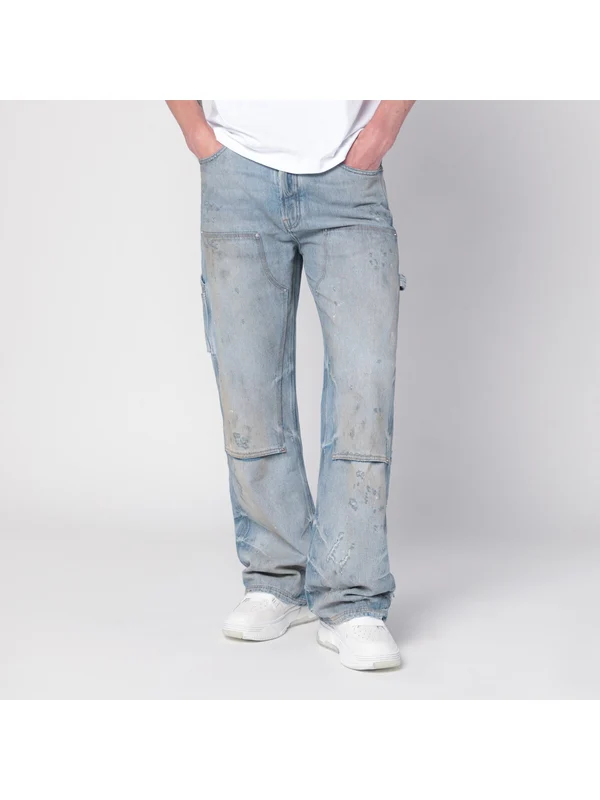 Amiri Blue Denim Pants