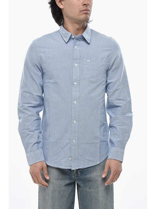 Diesel Blue Shirts