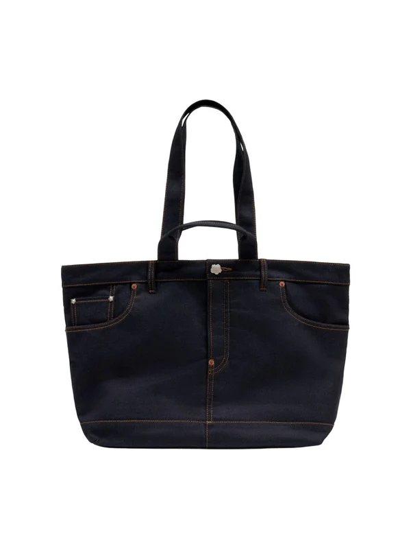 Kenzo Navy Tote Bags