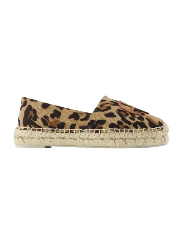 Anine Bing Leopard Espadrilles