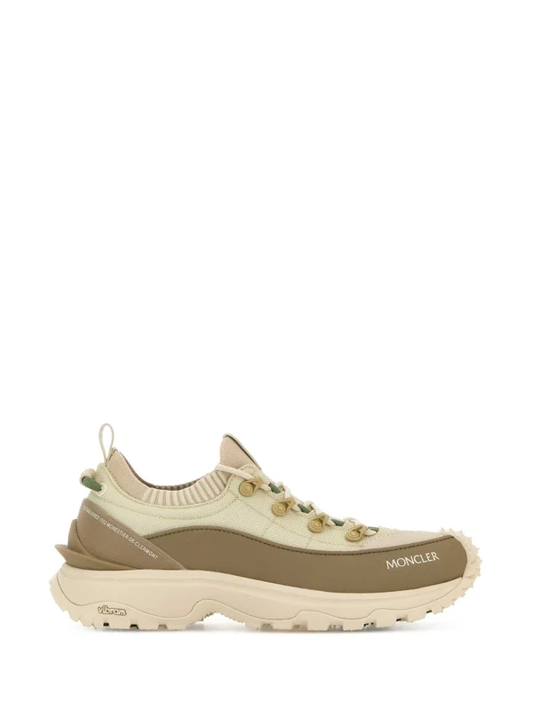 Moncler Brown Low Top Sneakers