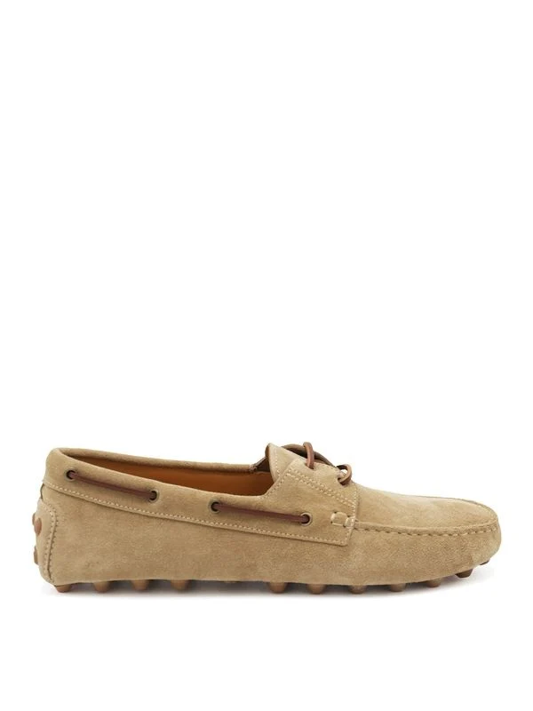 Tod's Flat shoes Beige Driving Shoes