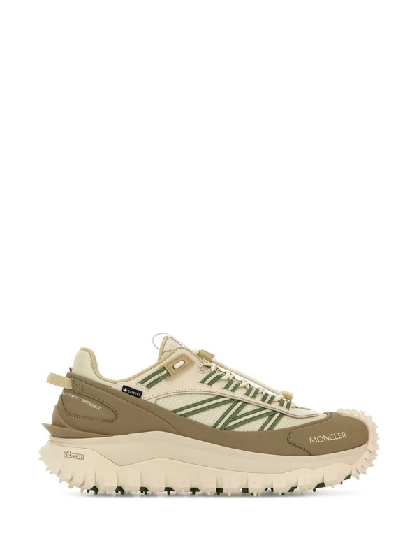 Moncler Green Low Top Sneakers