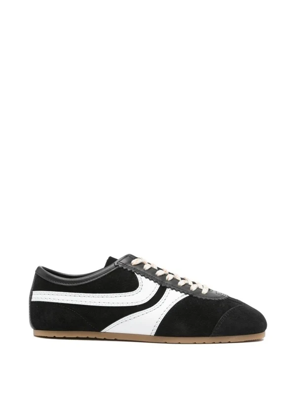 Dries Van Noten Black Low Top Sneakers