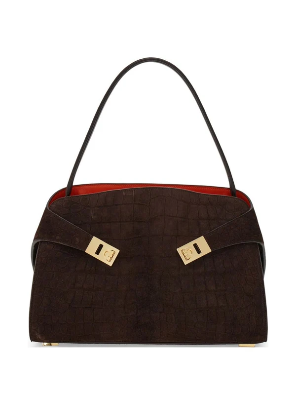 Ferragamo Brown Crossbody & Shoulder Bags