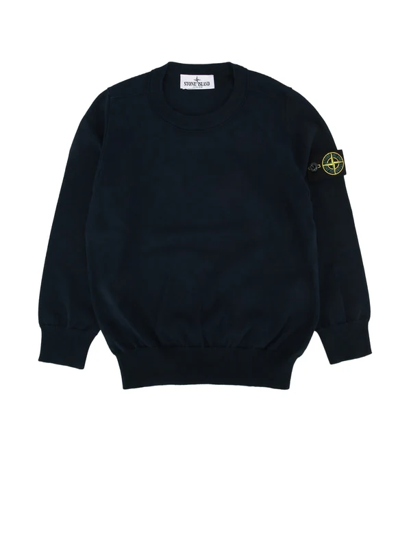 Stone Island Kids Navy Knitted