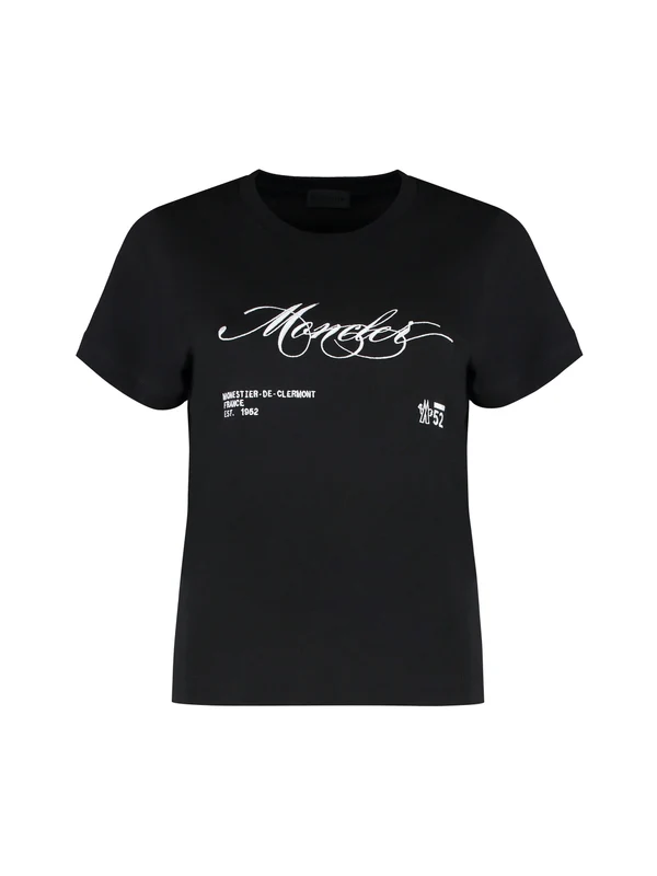 Moncler Black Half Sleeve