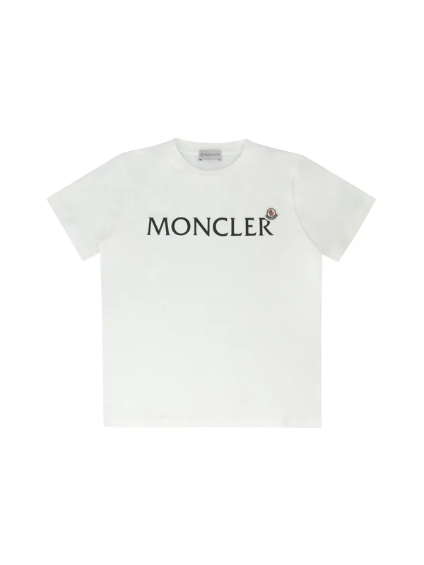 Moncler White Half Sleeve