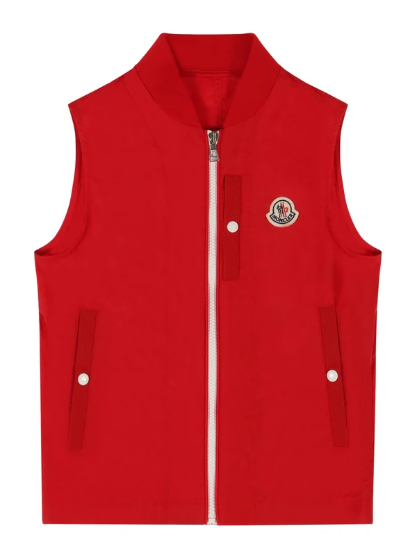 Moncler Kids Red Vests