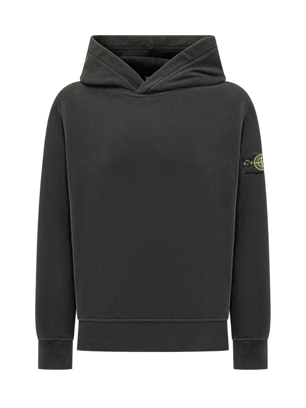 Stone Island Kids Grey Hoodies