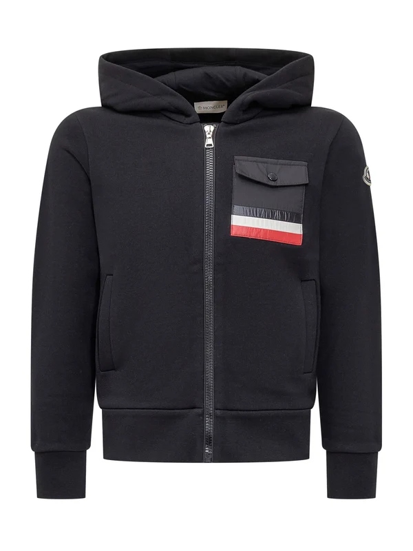 Moncler Navy Hoodies
