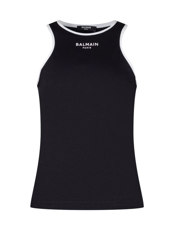 Balmain Black Sleeveless