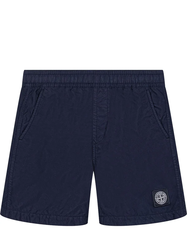 Stone Island Kids Navy Shorts