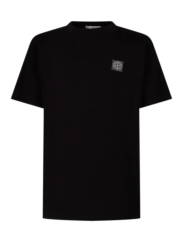Stone Island Kids Black Half Sleeve
