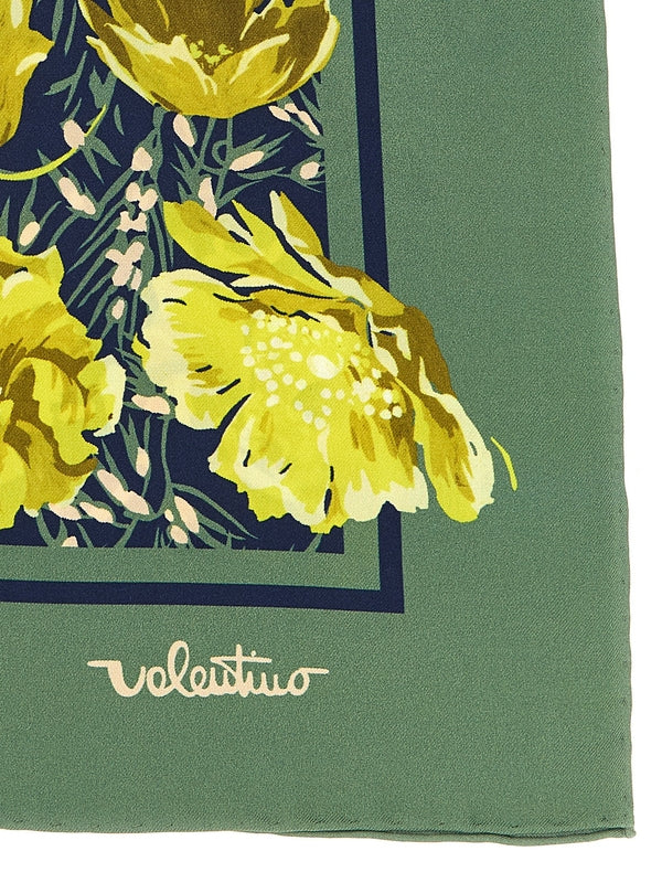 Valentino Green Silk Mufflers - Image 2