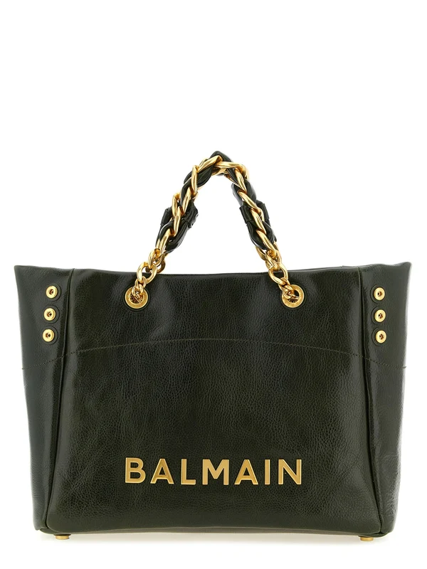 Balmain Black Tote Bags