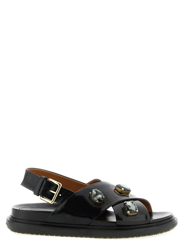 Marni Black Sandals