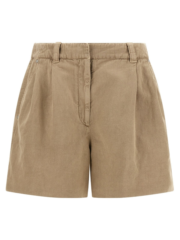Brunello Cucinelli Beige Shorts