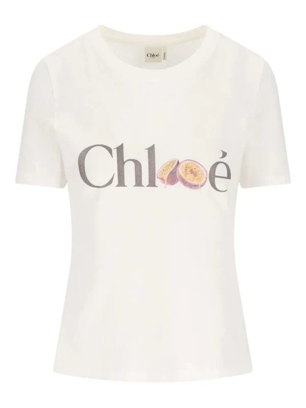 Chloe White Half Sleeve