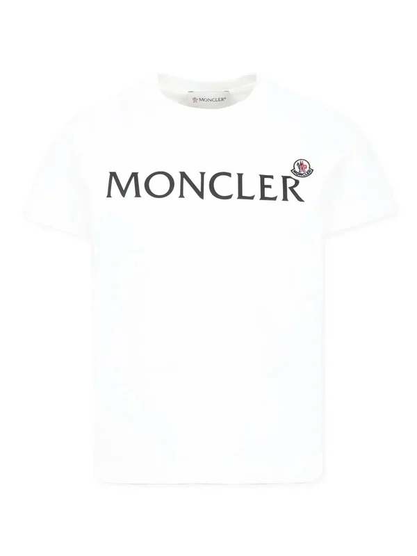 Moncler White Half Sleeve