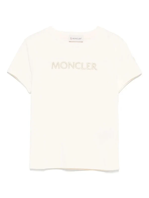 Moncler Ivory Half Sleeve