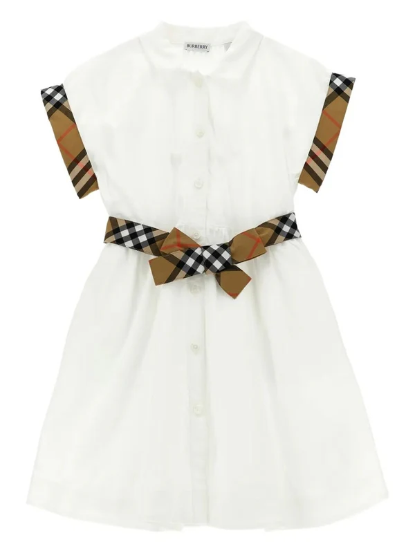 Burberry White Dress