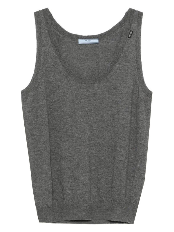 Prada Grey Knitted
