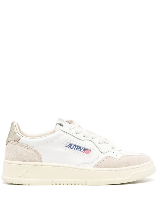 Autry White Low Top Sneakers