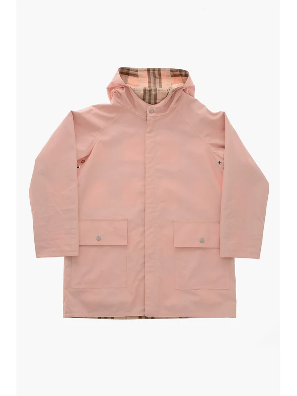 Burberry Kids Pink Coats